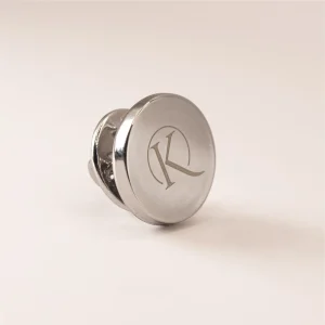 K-BUTTON PIN SILVER